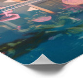 Niravi zwemmen in het paradijs poster (Hoek)