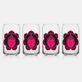 Nirvana Boeddhist Blikvorm Glas (Achterkant)