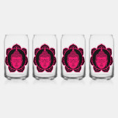 Nirvana Boeddhist Blikvorm Glas (Voorkant)