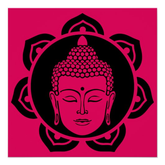 Nirvana Boeddhist Perfect Poster (Voorkant)