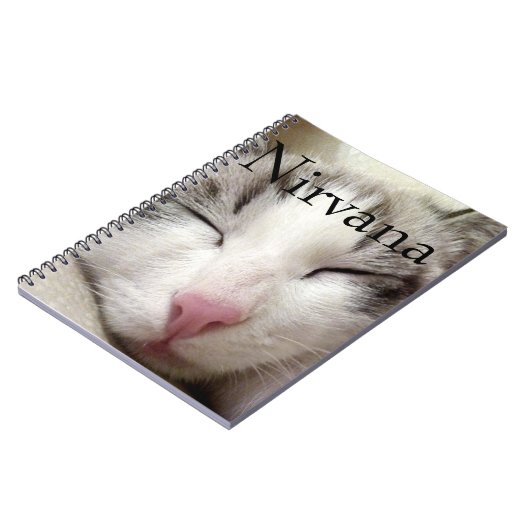 Nirvana Cat Notitieboek (Linkerzijde)