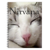 Nirvana Cat Notitieboek (Voorkant)