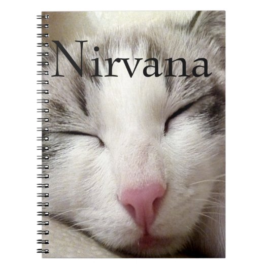 Nirvana Cat Notitieboek (Voorkant)