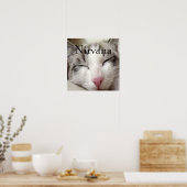 Nirvana Cat Poster (Keuken)