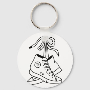 NIRVANA CONVERSE, CONVERSE, SNEAKERS, KUSTONTWERP SLEUTELHANGER