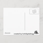 Nirvana.In een perfecte wereldpostkaart Briefkaart (Achterkant)