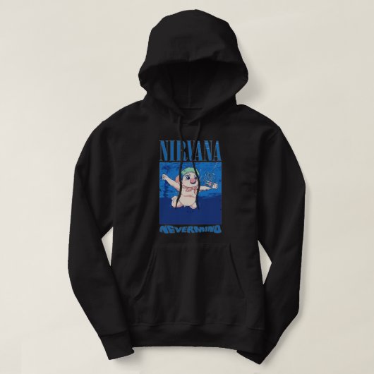 Nirvana Nevermind Anime Parodie Ontwerp – Retro Gr Hoodie (Design voorkant)