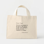 Nirvana Nugget - Bag Sjabloon Long Mini Tote Bag (Voorkant)