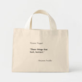 Nirvana Nugget - Bag Sjabloon Mini Tote Bag (Voorkant)