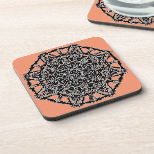 Nirvana Octa Glyph Dusk Dessous de verre (Côté gauche)