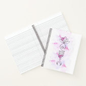 *~* Nirvana opgewaardeerd pad naar verlichting Notitieboek (Binnen)