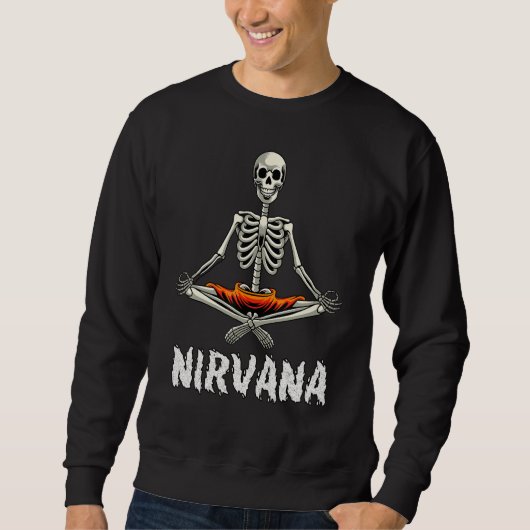nirvana yoga skeleton trui (Voorkant)