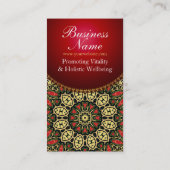 Nirvania Santé et guérison Carte de visite du nouv (Dos)