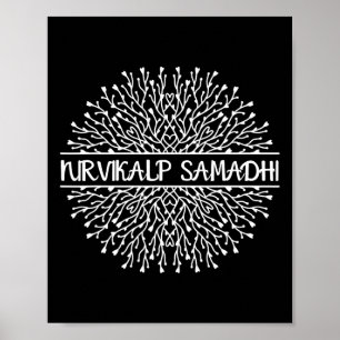 Nirvikalp Samadhi Mandala Heilige Fractale Geometr Poster