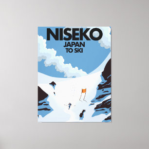 Niseko Japan ski print