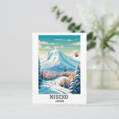 Niseko Japan Winterreizen Briefkaart (Staand voorkant)