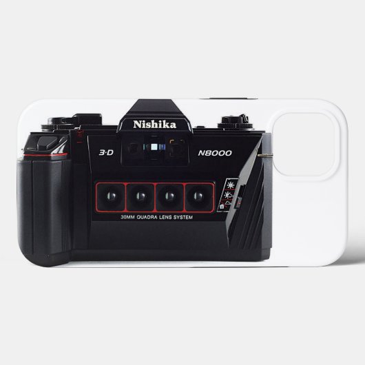Nishika 3-D N8000  camera Case-Mate iPhone Case (Achterkant (horizontaal))