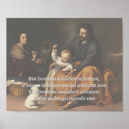 Nisi Dominus Print (Voorkant)