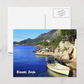 Nissaki, Corfu Briefkaart (Voorkant / Achterkant)