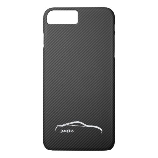 Nissan 350Z White Silhouette Logo Case-Mate iPhone Case (Achterkant)