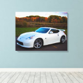 Nissan 370Z NISMO Canvas Afdruk (Insitu (Houten vloer))