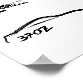 Nissan 370Z Roof Top Poster (Hoek)