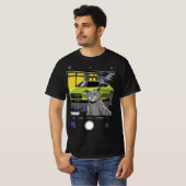 Nissan 400z Selfie Cat T-shirt (Voorkant volledig)