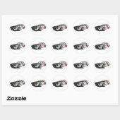 Nissan Datsun 240Z Ronde Sticker (Vel)