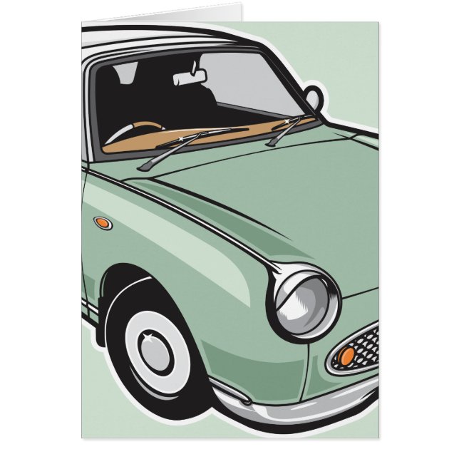 Nissan Figaro Emerald Green (Voorkant)