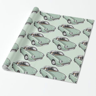 Nissan Figaro Emerald Green Cadeaupapier