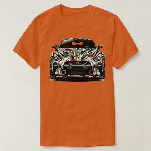Nissan GTR 21 T-shirt (Design voorkant)