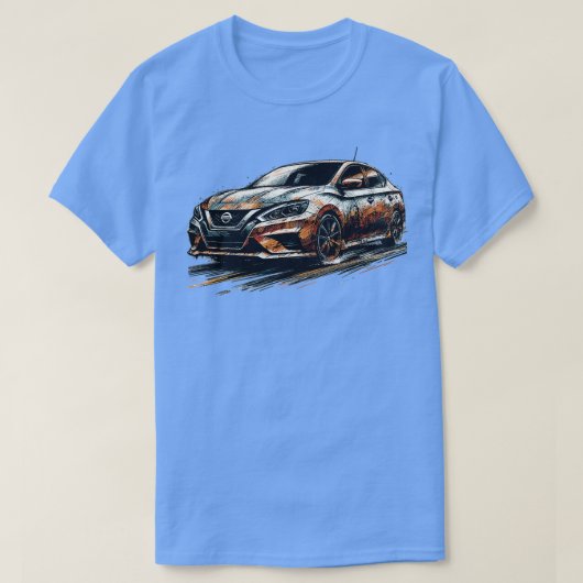 Nissan Sentra 3 T-shirt (Design voorkant)