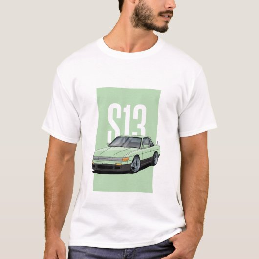 Nissan Silvia S13 T-shirt (Voorkant)