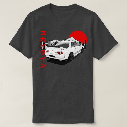 Nissan Skyline GTR32 T-shirt (Design voorkant)