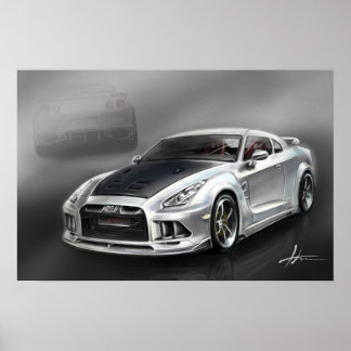 Nissan Skyline GTR35 Poster