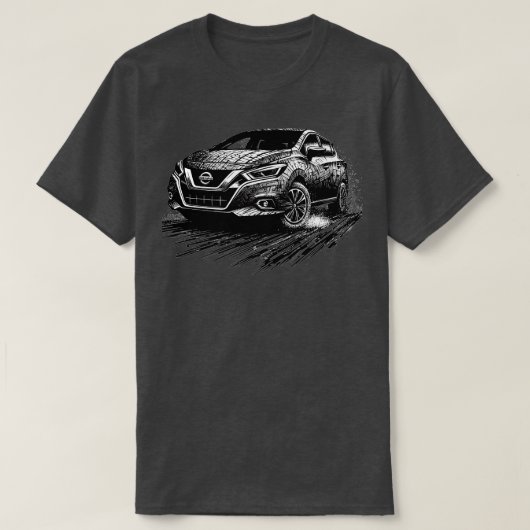 Nissan Versa 6 T-shirt (Design voorkant)