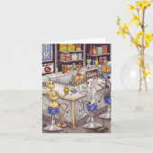 Nite des Bots outre de carte pour notes (Fleur jaune)