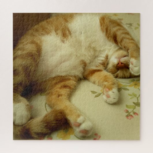 Nite Nite Dreaming Cat Jigzaag Puzzle Legpuzzel (Verticaal)