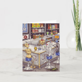 Nite van Bots van notecard Kaart