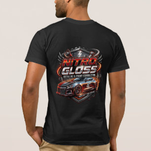 Nitro Gloss Detailing Grafisch T-shirt