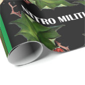 NITRO MILITIA Kerst inpakpapier #2 (Rol Hoek)