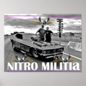 NITRO MILITIA matte poster #9 (Voorkant)