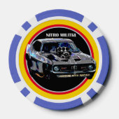 NITRO MILITIA poker chip (Achterkant)