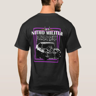 NITRO MILITIA T-shirt voor zwarte katoen #2