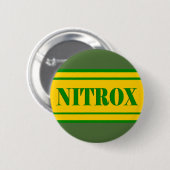 NITROX DIVING LOGO NITROX SCUBA DIVER - RONDE BUTTON 5,7 CM (Voorkant /achterkant)