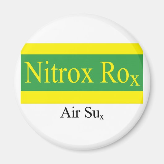Nitrox Rox Magnet Magneet (Voorkant)