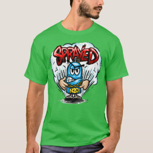 Nitroze verstuiving t-shirt