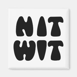 NITWIT MAGNEET