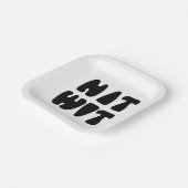 NITWIT PAPIEREN BORDJE (Gebogen)