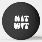NITWIT PINGPONG BALL (Achterkant)